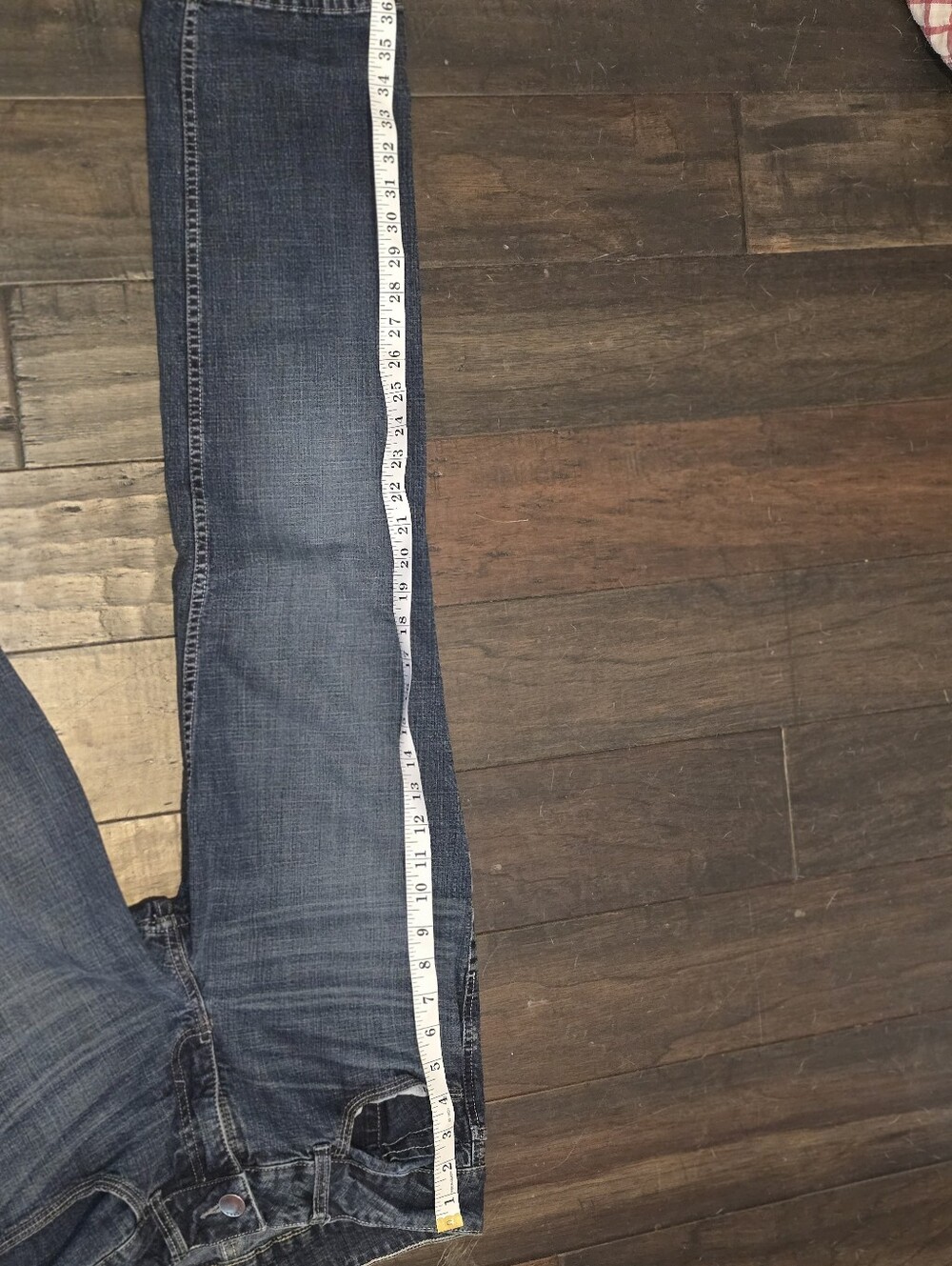 Riders by Lee Mid Rise Straight Leg Jeans Womens 8 Petite Dark Wash Petite - Picture 9 of 14